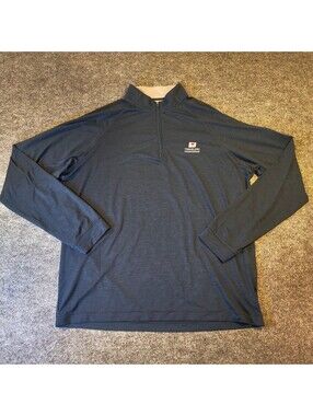 Johnnie-O Travelers Championship 1/4 Zip Pullover Men Size L